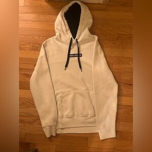 Hollister White Hoodie (Size M in Men’s)